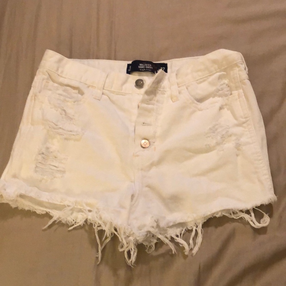 Hollister High Rise White